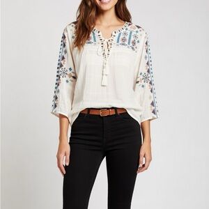 Boho Natural Fibre Top